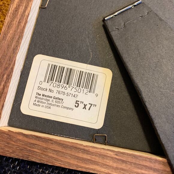 Vintage Southwest Cross Stitch Framed Art Howling Dog Christmas Handmade - Picture 4 of 5